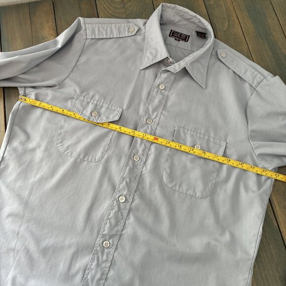 Vintage Matt Andrews Gray Nylon Shoulder Strap Two + Sleeve Pockets Men’s M (D9) - Picture 6 of 9